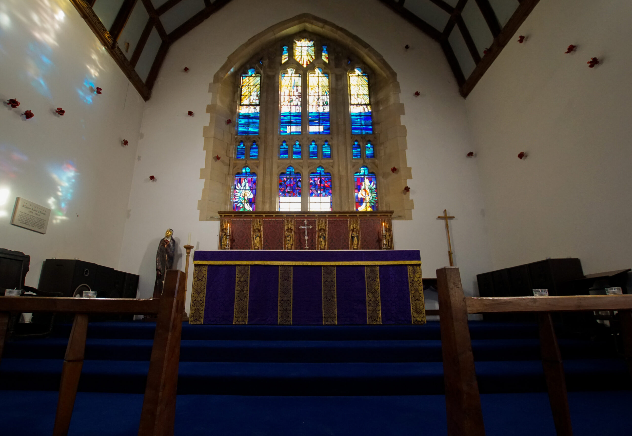 New Altar Frontals for Gresham’s School Chapel — Diocese of Norwich